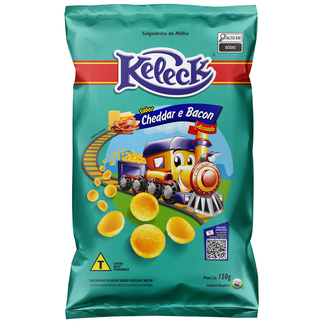KEL CHEDDAR/BACON 10X150G