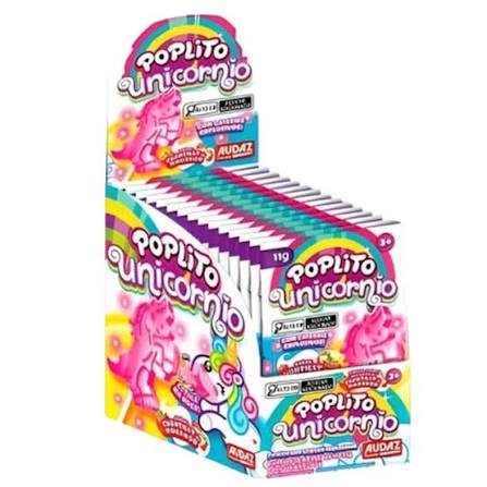 POP LITO CRISTAIS EXPLOSIVOS UNICORNIO PT C/15