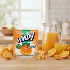 REFRESCO PO WINDY LARANJA 15X25 GR