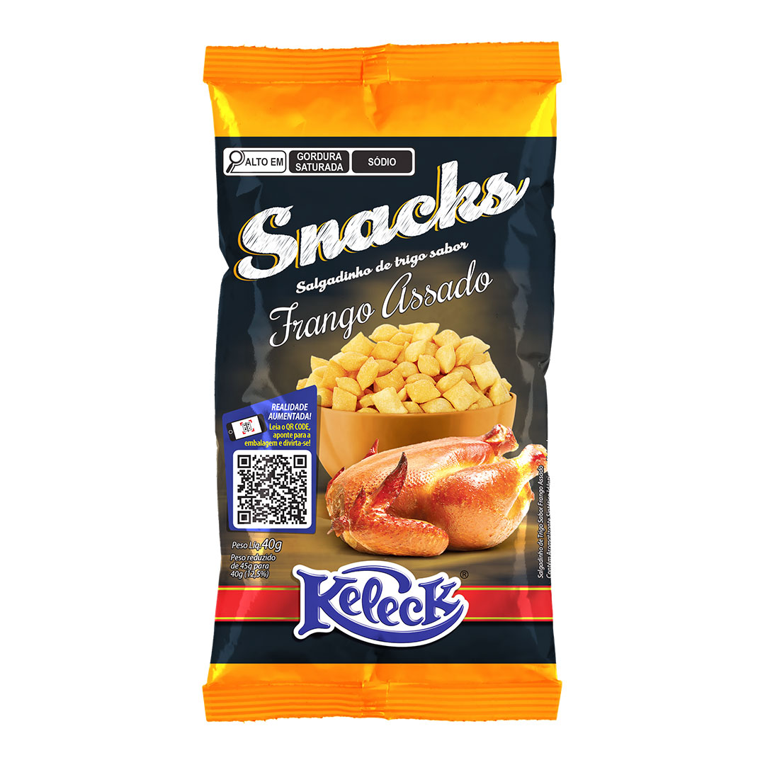 SNACK FRANGO ASSADO 24X40G