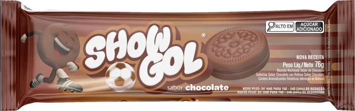 BISC RECH SHOW GOL CHOCOLATE 36X76G