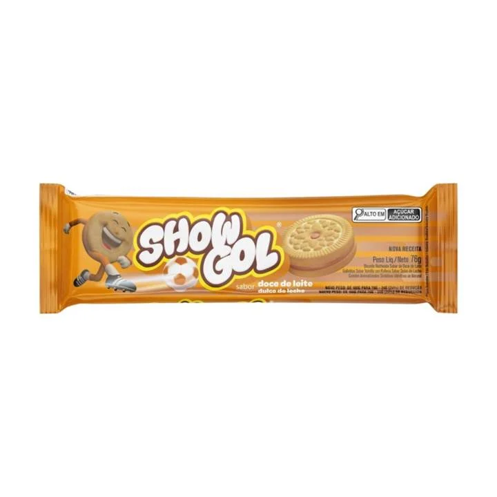 BISC RECH SHOW GOL DOCE DE LEITE 36X76G